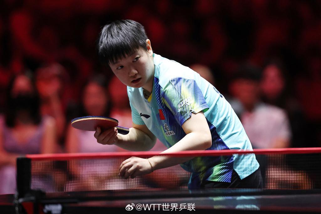 开云官网-新加坡大满贯女单决赛，孙颖莎击败王曼昱收获冠军