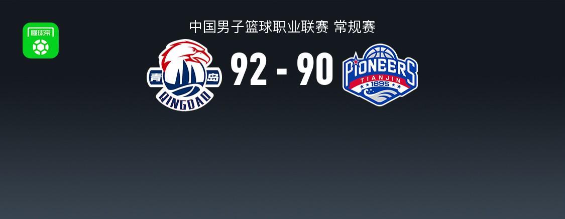 kaiyun登录入口-青岛94-90险胜天津，韦瑟斯庞30分，米奇28+10，林庭谦23分